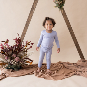 Kyte Baby Long Sleeve Toddler Pajama Set in Haze