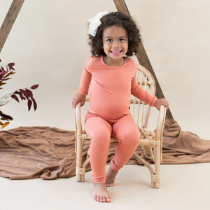 Kyte Baby Long Sleeve Toddler Pajama Set in Sienna