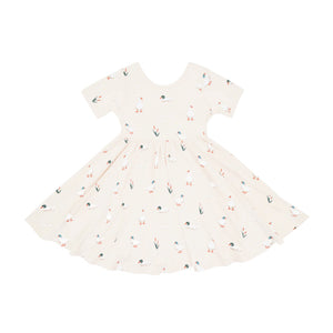 Kyte Baby Printed Twirl Dress in Duck