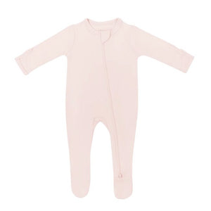 Kyte Baby Zippered Footie in Blush