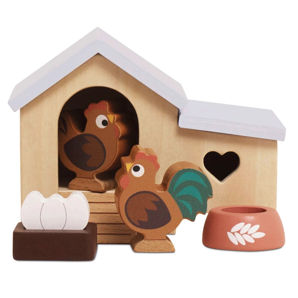 Le Toy Van Chicken Coop Set