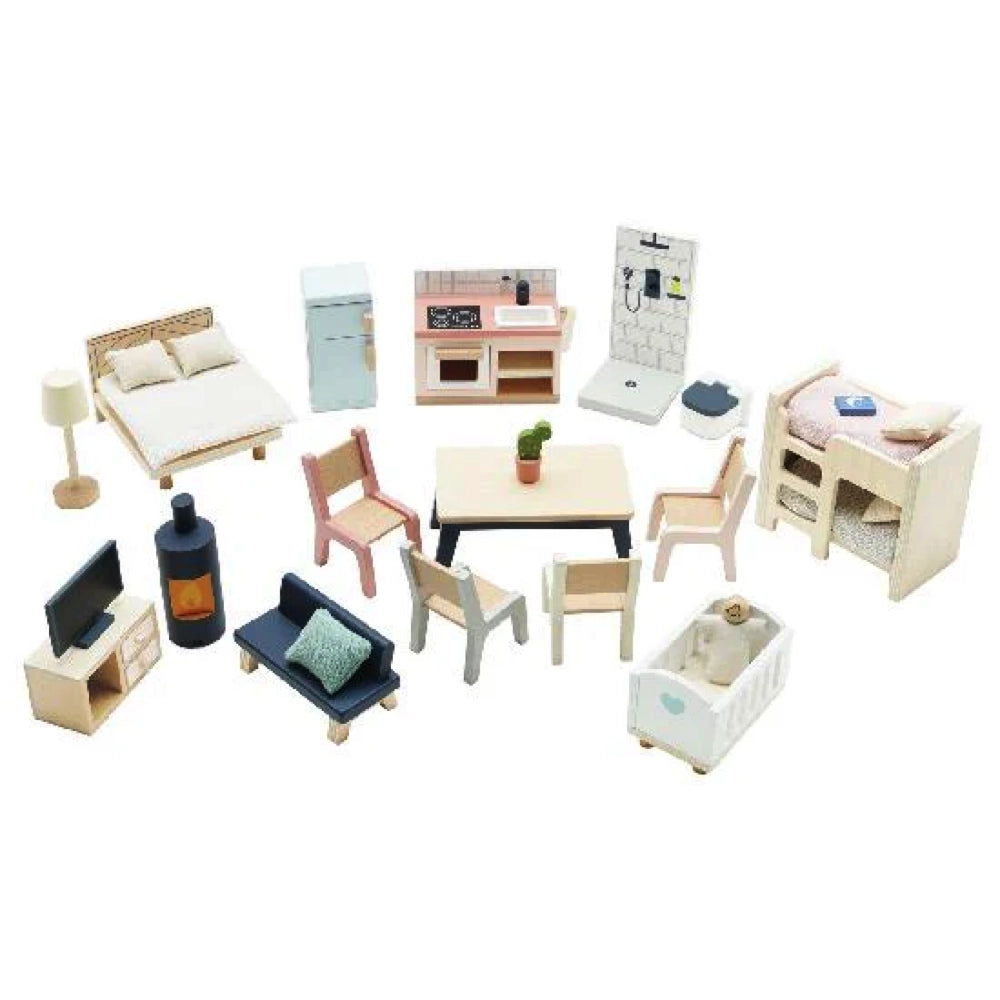 Le Toy Van Doll House Furniture - Complete Set