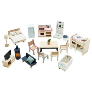 Le Toy Van Doll House Furniture - Complete Set