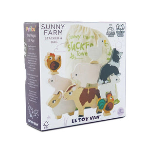 Le Toy Van Farmyard Stacking Animals