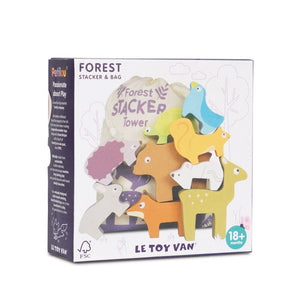 Le Toy Van Woodland Stacking Forest Animals