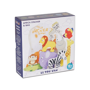 Le Toy Van Africa Stacking Animals