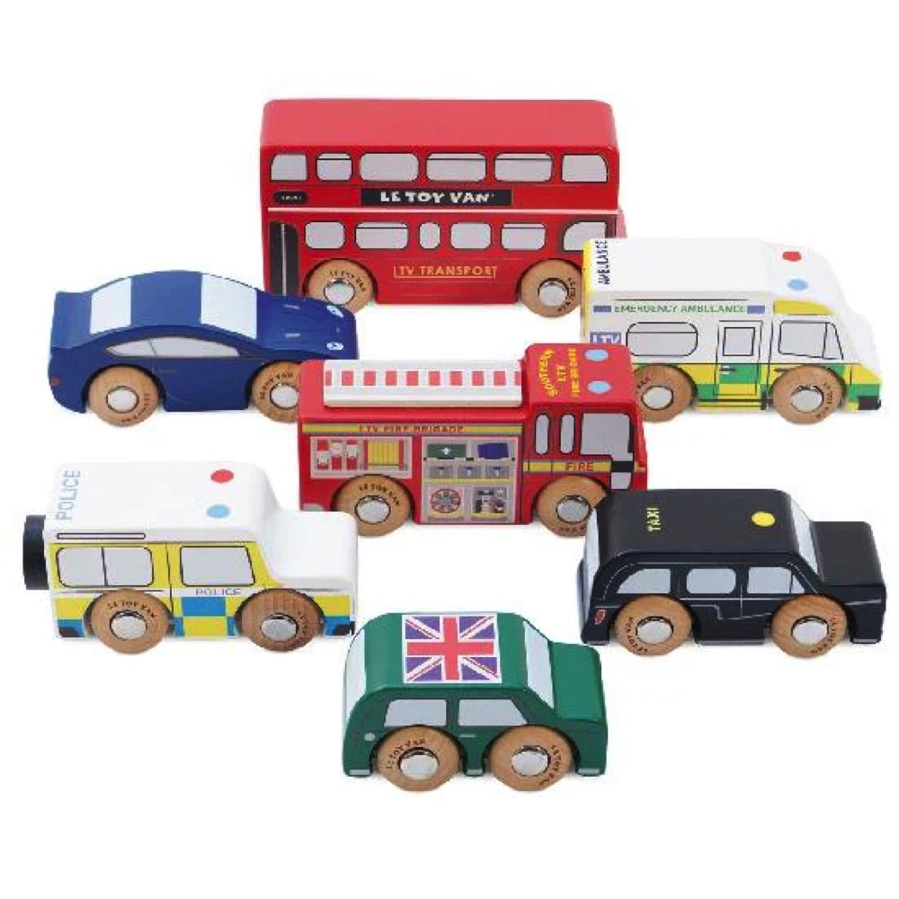 Le Toy Van Transportation - London Car Set