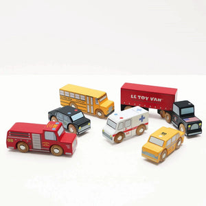 Le Toy Van Transportation - New York Car Set