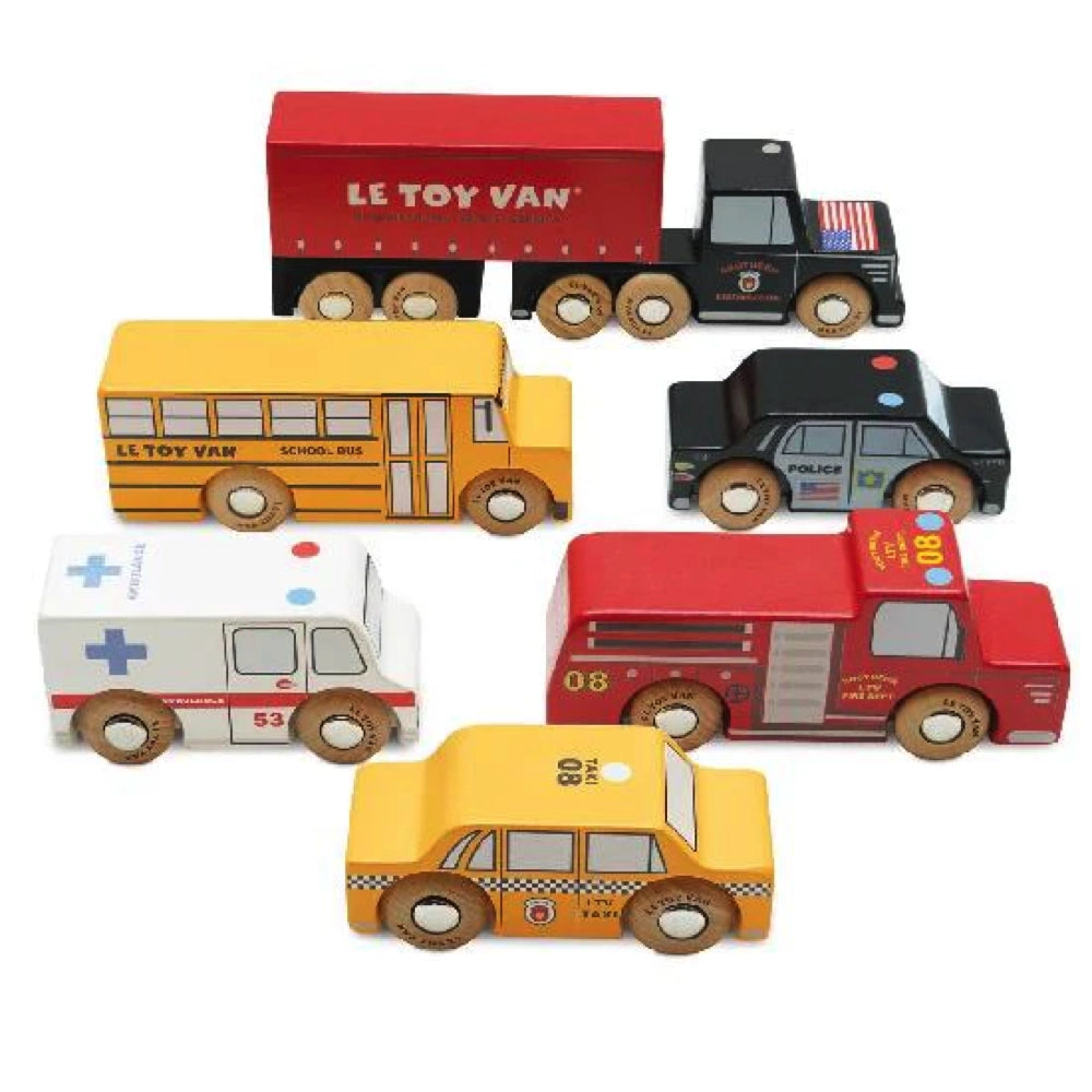 Le Toy Van Transportation - New York Car Set