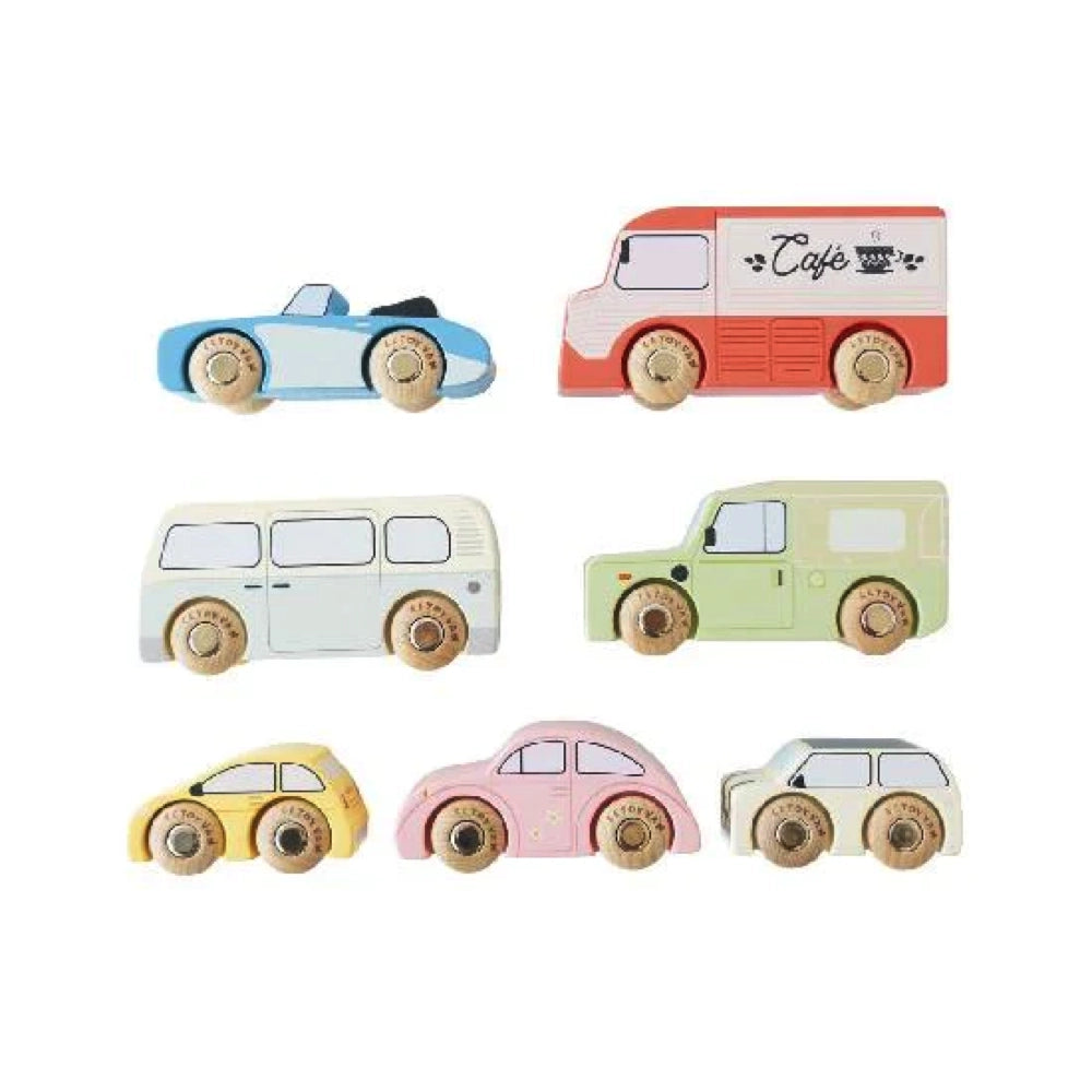 Le Toy Van Transportation - Vintage Car Set