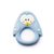Little Cheeks Silicone Teether - Blue Penguin