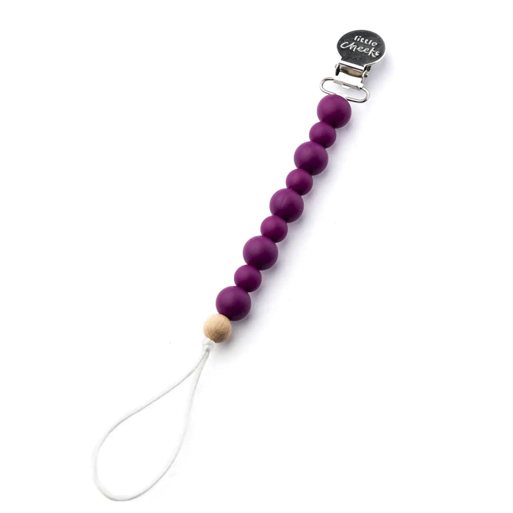Little Cheeks Classic Clip - Plum