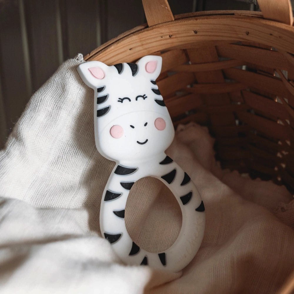 Little Cheeks Silicone Teether - Safari Adventure