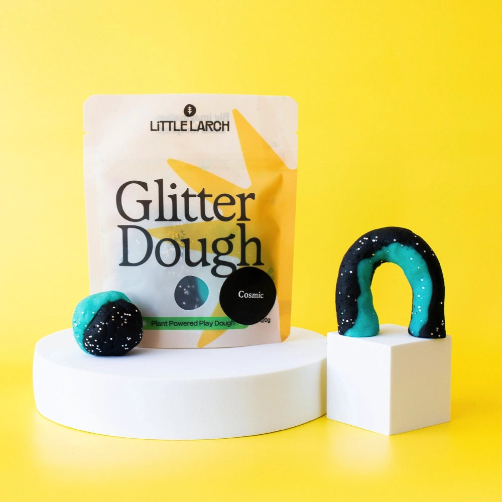 Little Larch Natural Glitter Dough - Cosmic