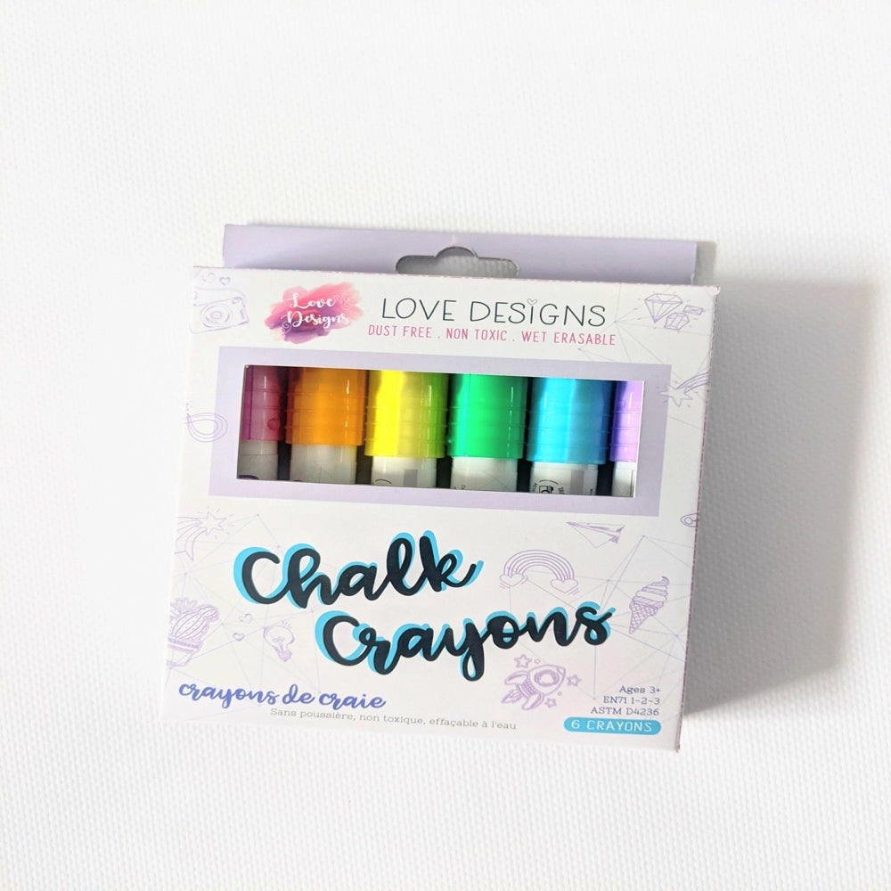 Love Designs Dust-Free Chalk Crayons