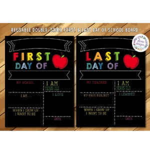 Love Designs Reusable First & Last Day of School Sign