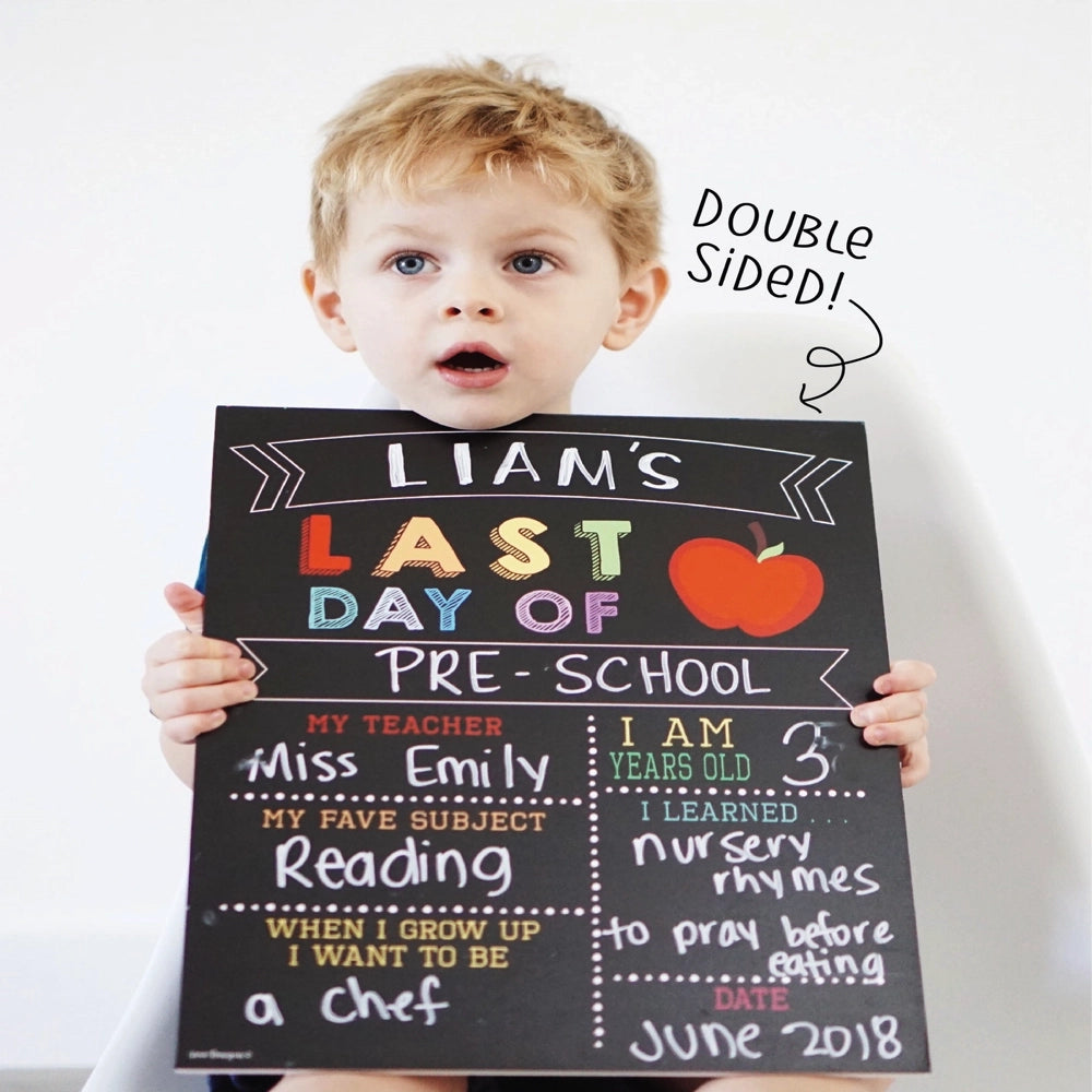 Love Designs Reusable First & Last Day of School Sign