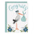 LoveLight Paper Stork Congrats Card - Blue