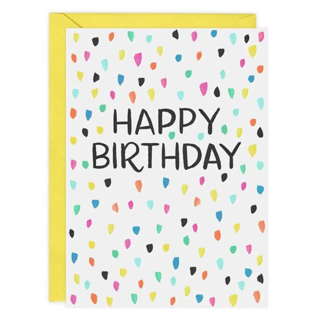 LoveLight Paper Confetti Birthday Card