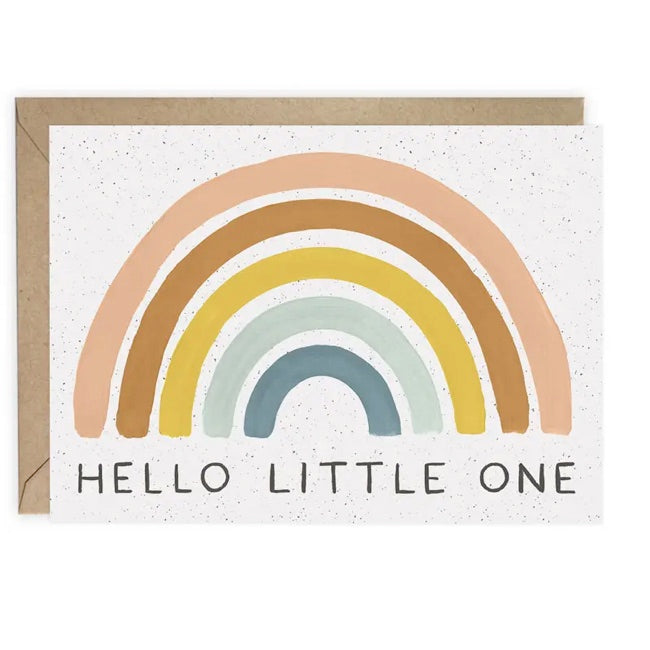 LoveLight Paper Rainbow Baby Card