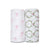 Lulujo 2pk Cotton Muslin Swaddles - Bows + Rose Trellis
