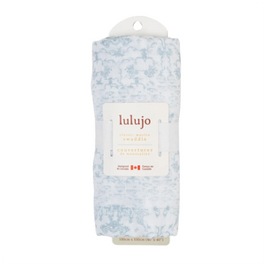 Lulujo Cotton Muslin Swaddle - Toile