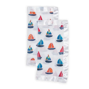 Lulujo My Little Security Blanket 2pk - Sailboat