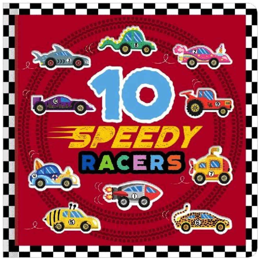 Make Believe Ideas; 10 Speedy Racers, Board Book