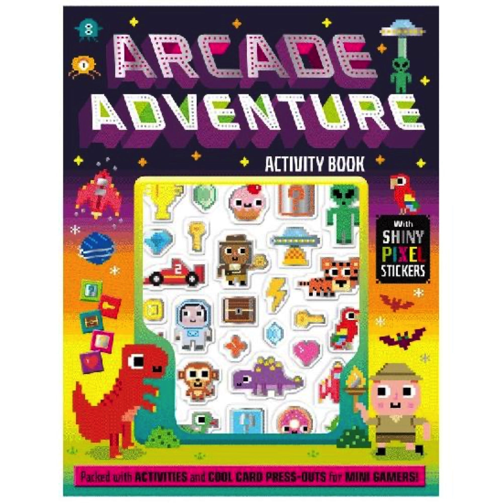 Make Believe Ideas; Shiny Stickers Arcade Adventures Activity Book