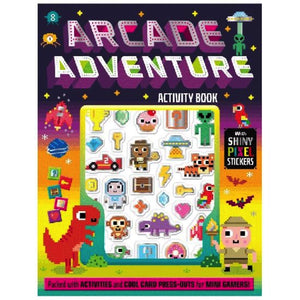 Make Believe Ideas; Shiny Stickers Arcade Adventures Activity Book