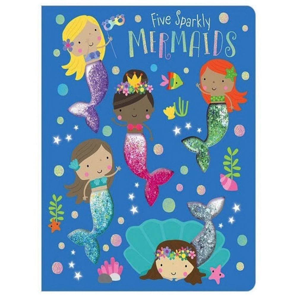 Make Believe Ideas; Five Sparkly Mermaids, Board Book