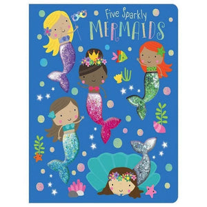 Make Believe Ideas; Five Sparkly Mermaids, Board Book