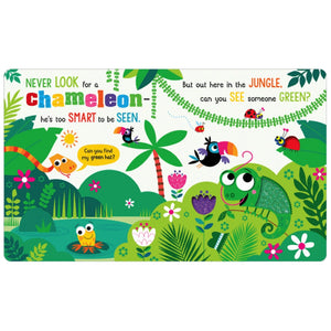 Make Believe Ideas; Never Look For A Chameleon, Board Book