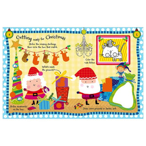Make Believe Ideas; Santa's Busy Night Sticker, Activity Book