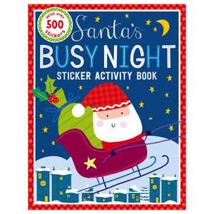 Make Believe Ideas; Santa's Busy Night Sticker, Activity Book