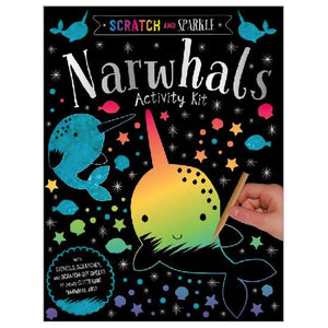 Make Believe Ideas; Scratch and Sparkle: Narwhal, Activity Book