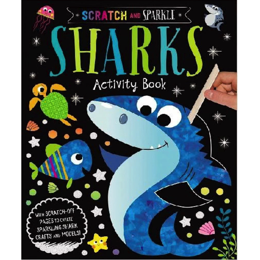 Make Believe Ideas; Scratch and Sparkle: Sharks, Activity Book