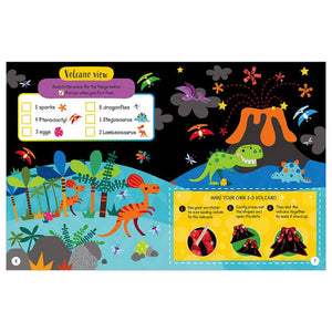 Make Believe Ideas; Scratch and Sparkle: Dinosaurs, Activity Book