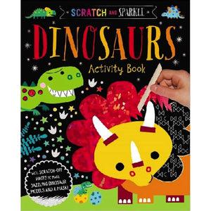 Make Believe Ideas; Scratch and Sparkle: Dinosaurs, Activity Book