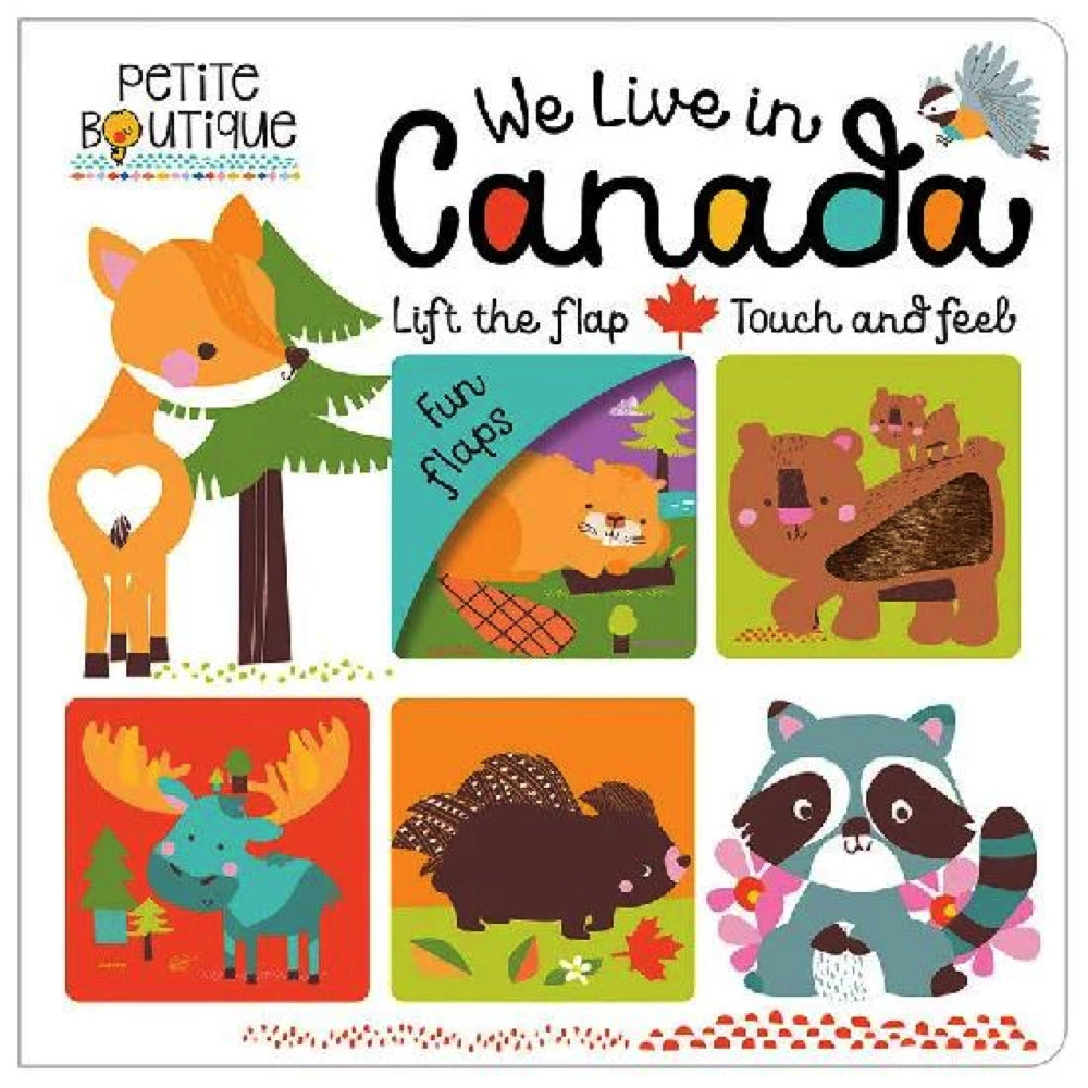 Make Believe Ideas; Petite Boutique: We Live in Canada, Board Book