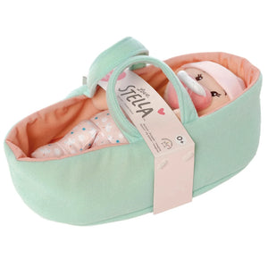 Manhattan Toy Love, Stella My First Doll & Bassinet Peach