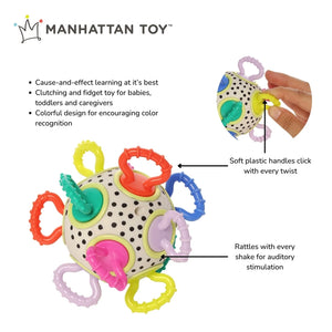 Manhattan Toy Click Clack Colourpop