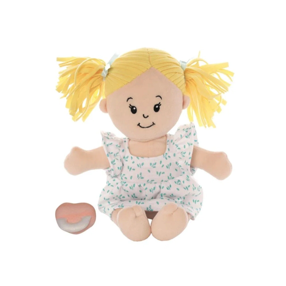Manhattan Toy Love, Stella Doll Peach with Blonde Pigtails