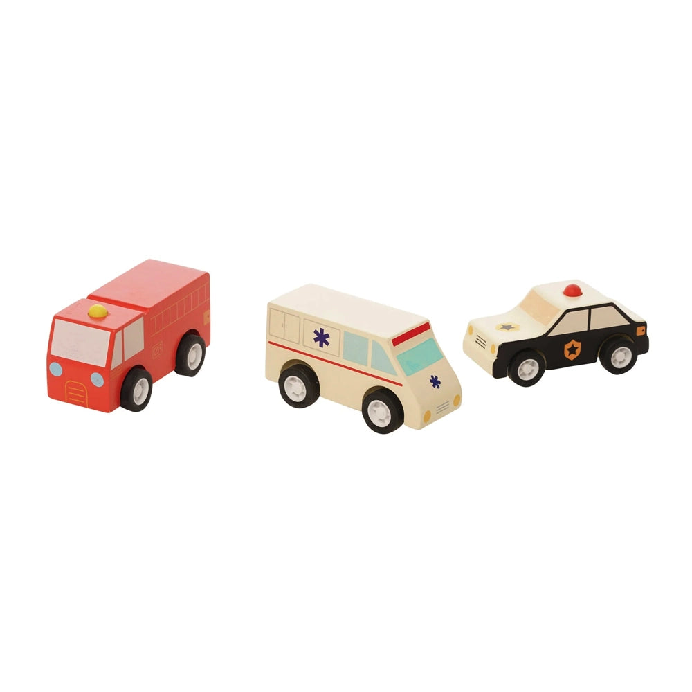 Manhattan Toy Pull-Back Rescuers