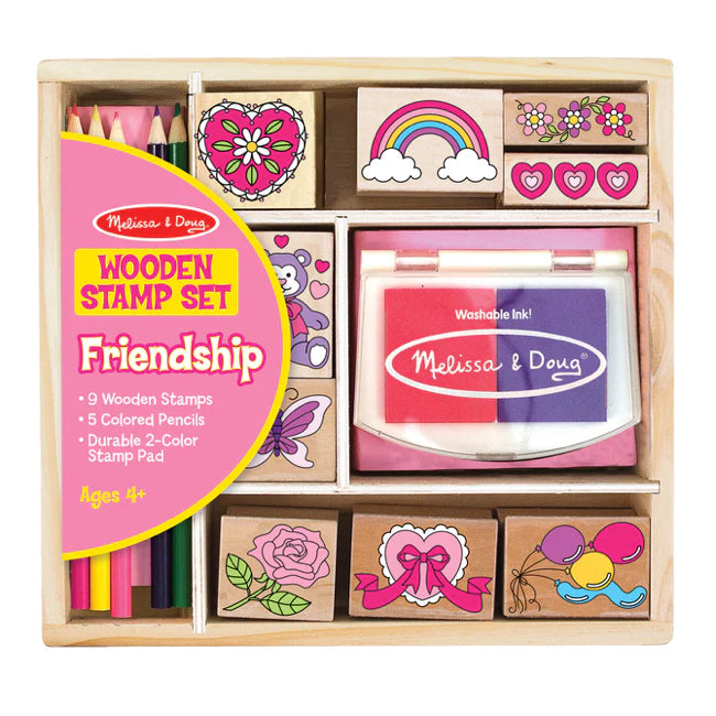 melissa & doug friendship stamp set