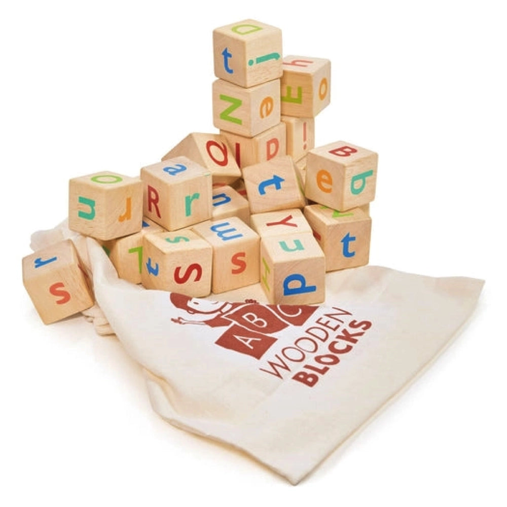 Mentari Toys Alphabet Spelling Blocks