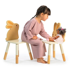 Mentari Toys Table & Chair set - Bunny