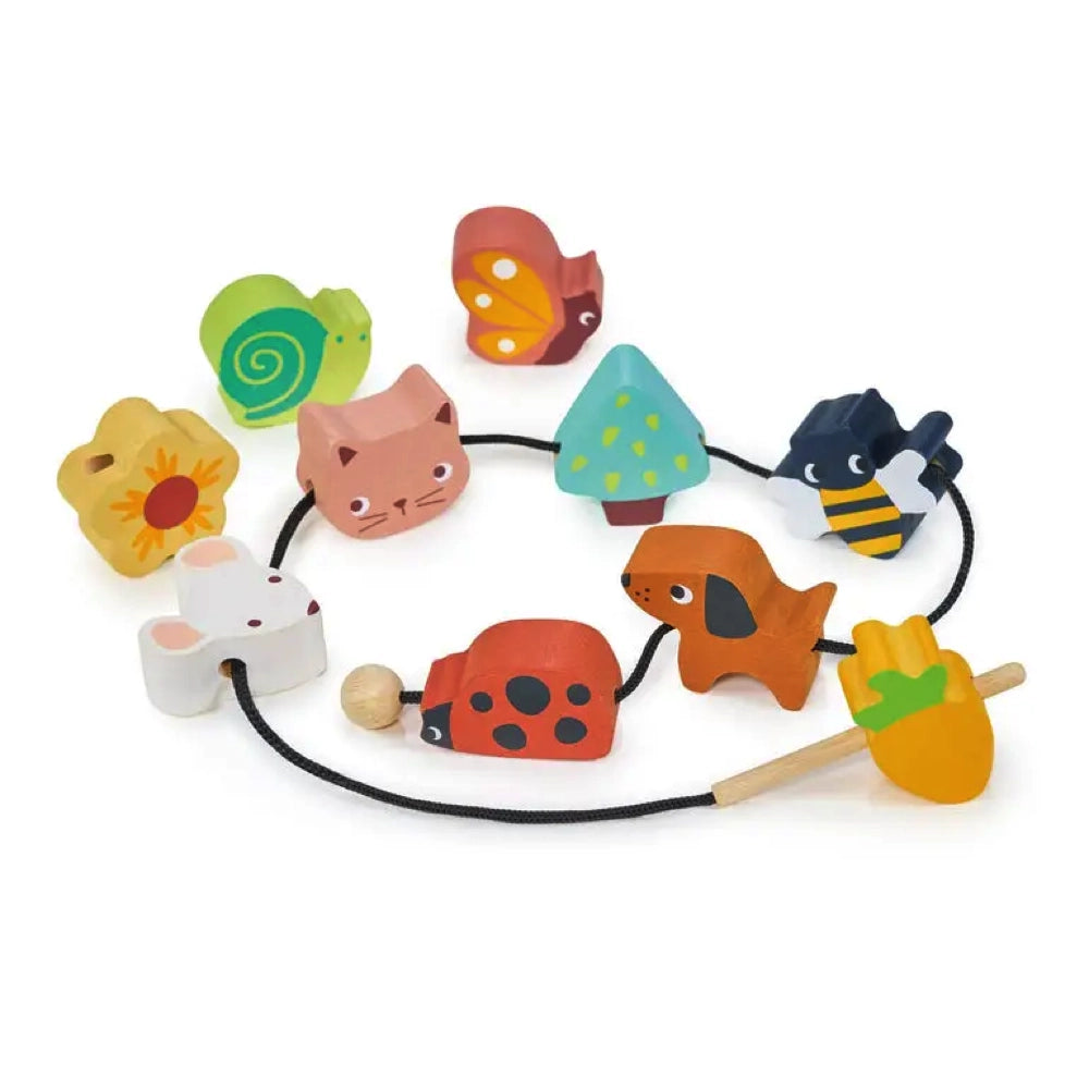Mentari Toys Garden Threading Beads