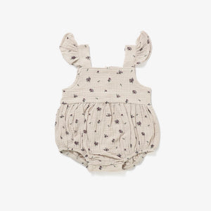 Mila & Co. Flutter Bubble Romper - Floral