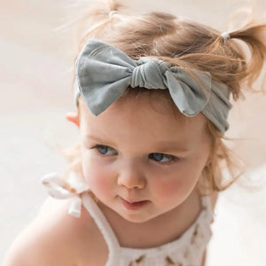 Mila & Co. Jersey Headband in Mist